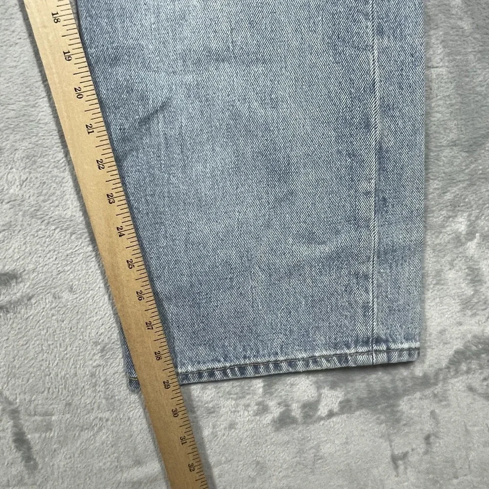 Levis 501 150th Anniversary Peace Sign Graphic Jeans Light Wash Mens 40x30